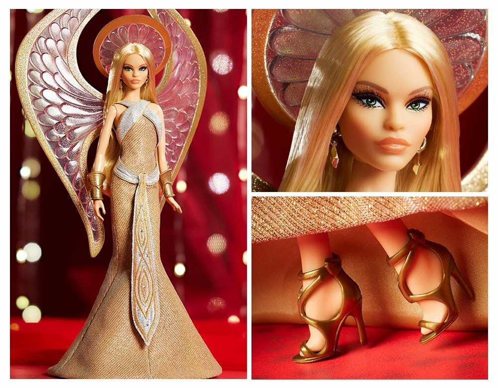 Bob mackie cheap gold barbie value