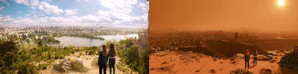 Один мир с разницей в 5 лет..