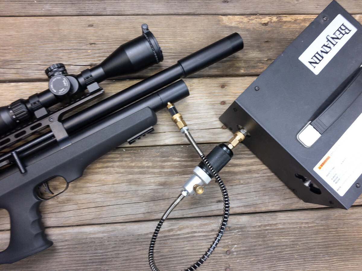 Компрессор заправки для pcp пневматики винтовки пневматической насос ВД 300 бар