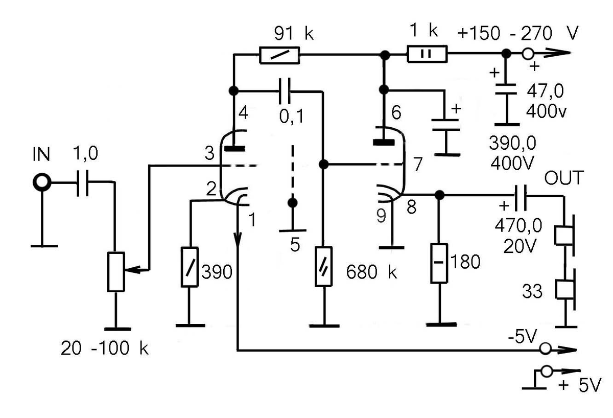 схема hi fi усилителя