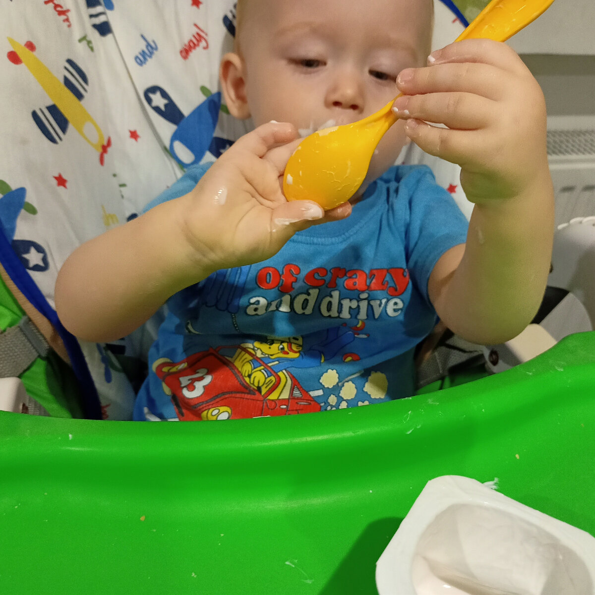 Зачем есть, если можно поразмазывать?)) Фото автора 