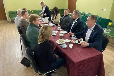    Встреча с матерями мобилизованных © Пресс-служба администрации Наро-Фоминского городского округа