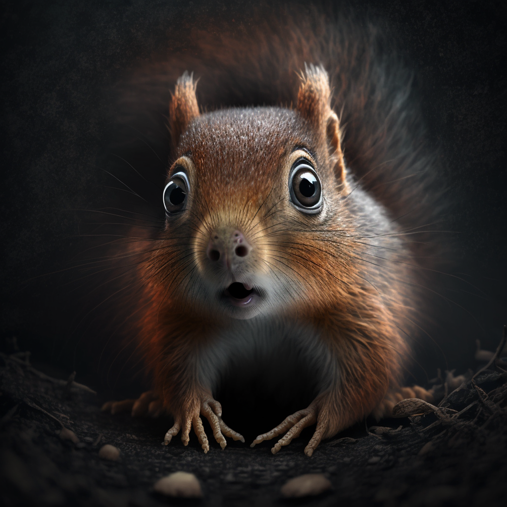 Сказка про бельчонка Дук-ду, который всего боялся