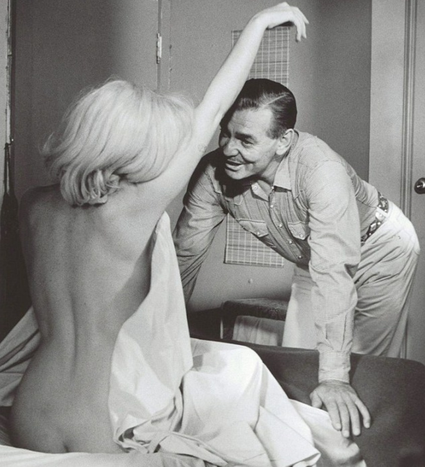 Мэрилин Монро и Кларк Гейбл.