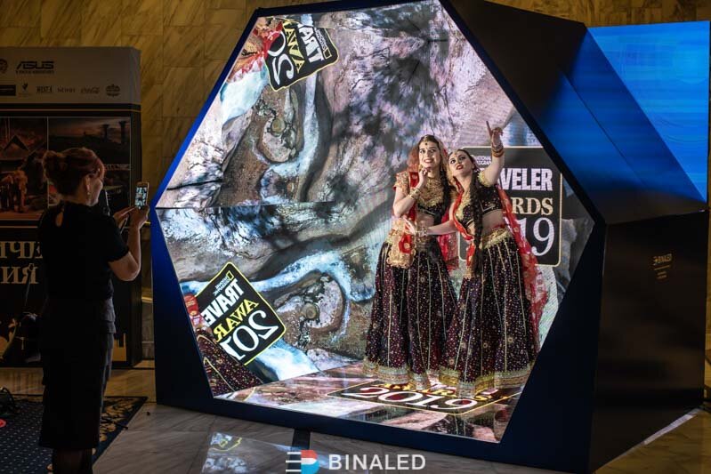 Фотозона "Калейдоскоп"  National Geographic Traveler Awards 2019