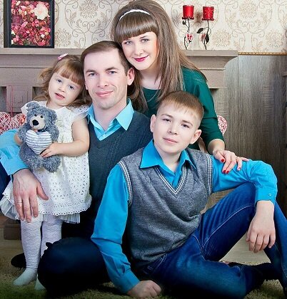 Рассмотрим классический пример семьи из 4-х человек (мама, папа, двое детей). 