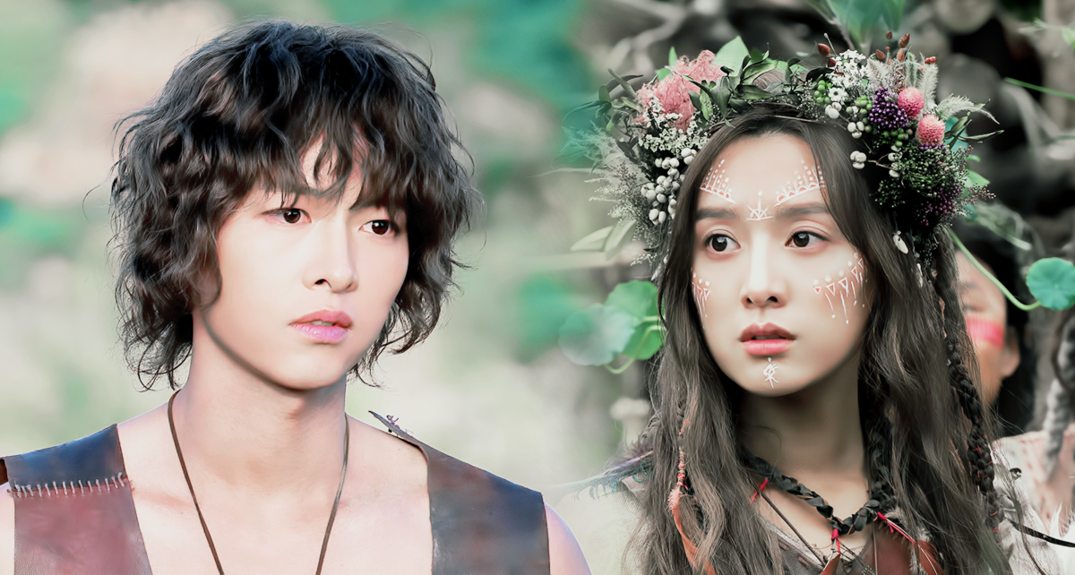 Сон Джун Ки (송중기) и Ким Джи Вон (김지원)- исполнители главных ролей в дораме "Хроники Асадаля"