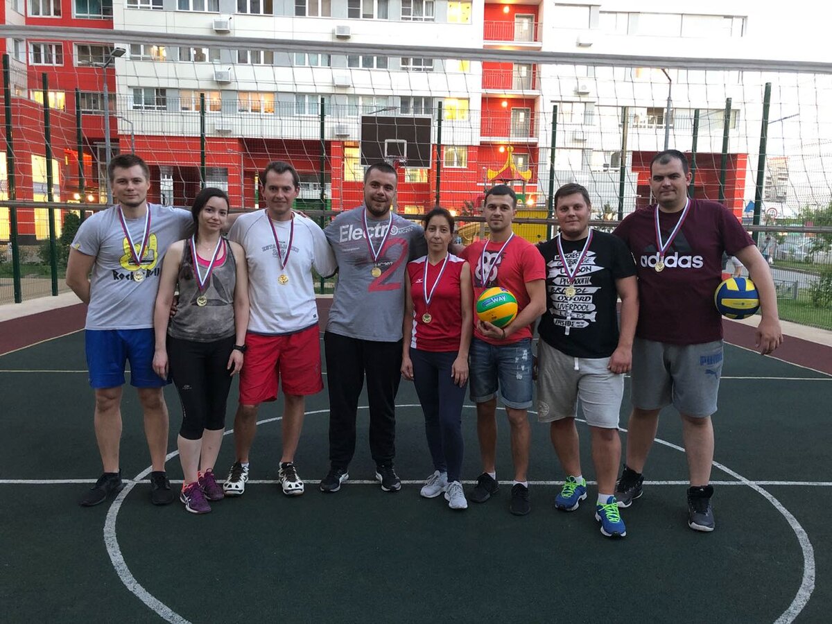 Соревнования по волейболу, миниполис Самоцветы