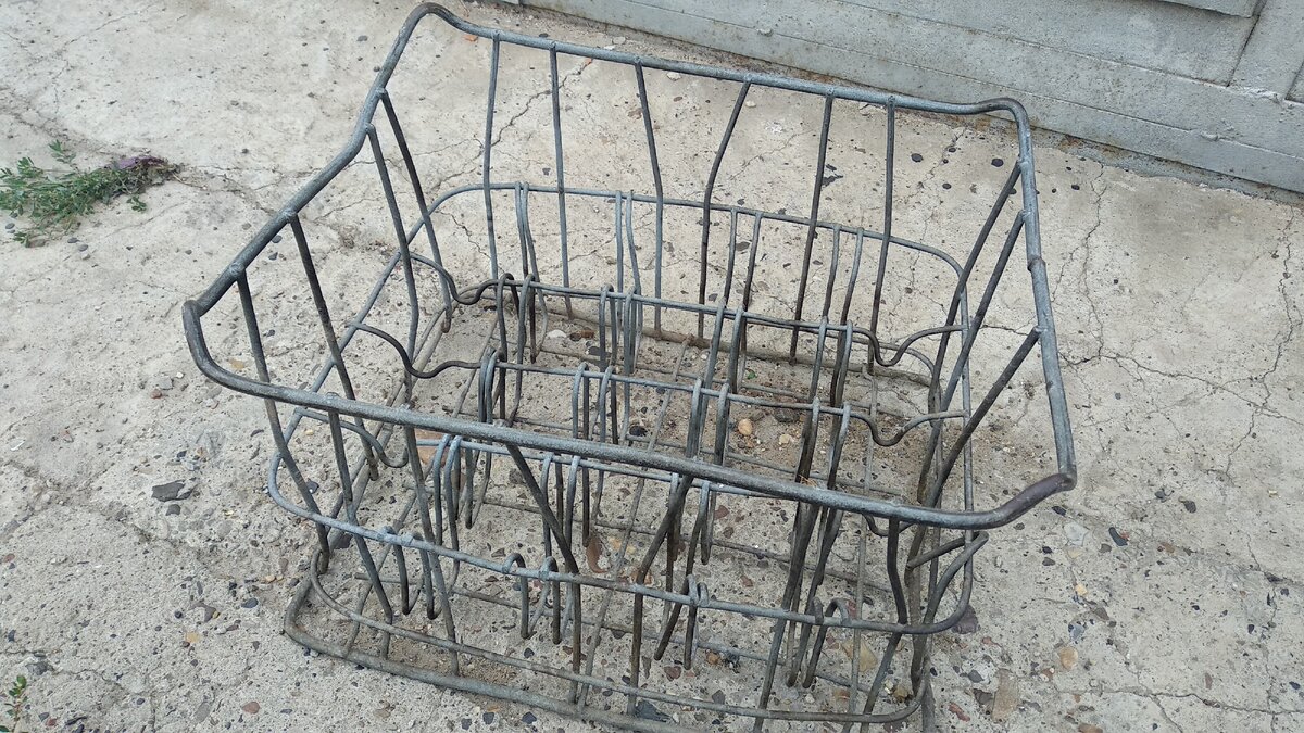 Ящик для молочных бутылок СССР