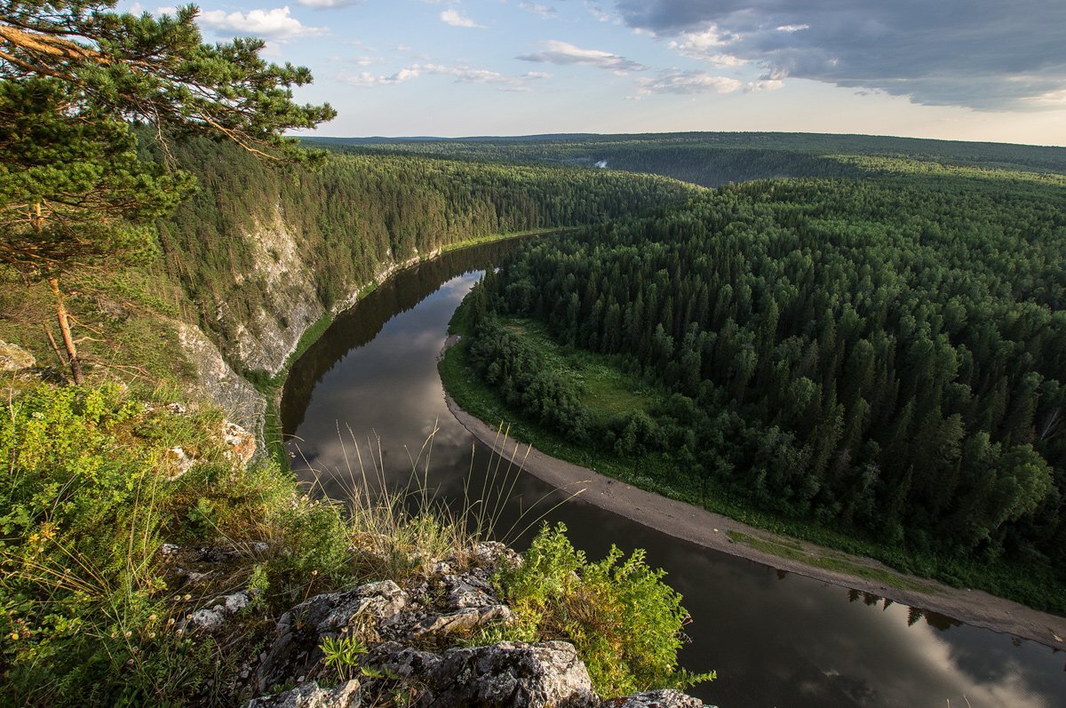 Парк река Чусовая