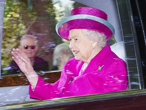 Елизавета Вторая в Шотландии 2019 г.