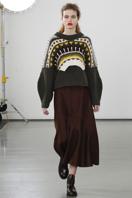 Конечно, такие рукава не поместятся ни в одно пальто