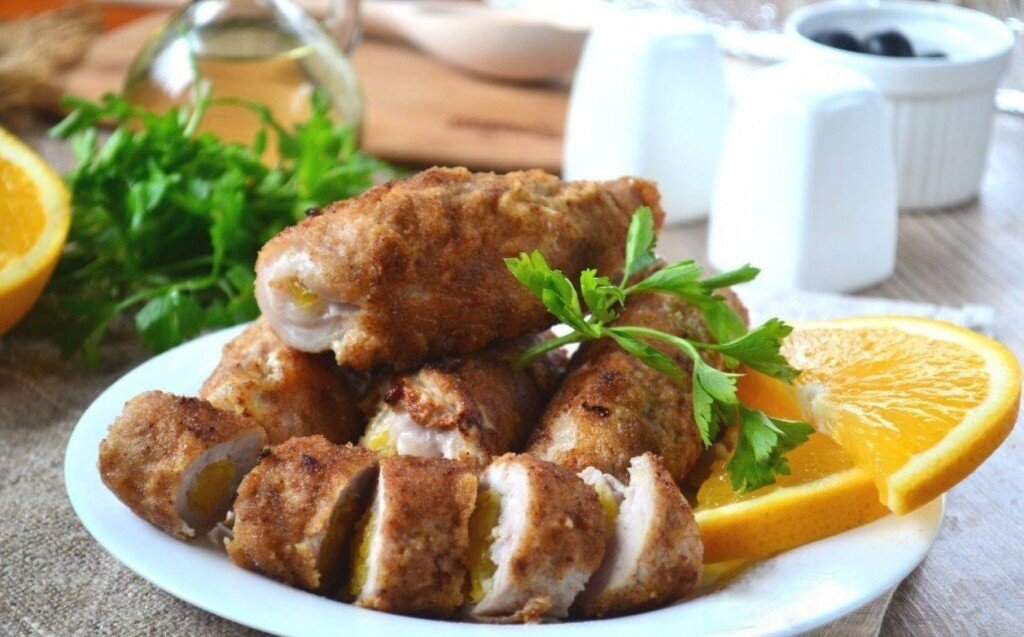 Мясные рулетики можно подать и вот так (Фото из открытых источников) 