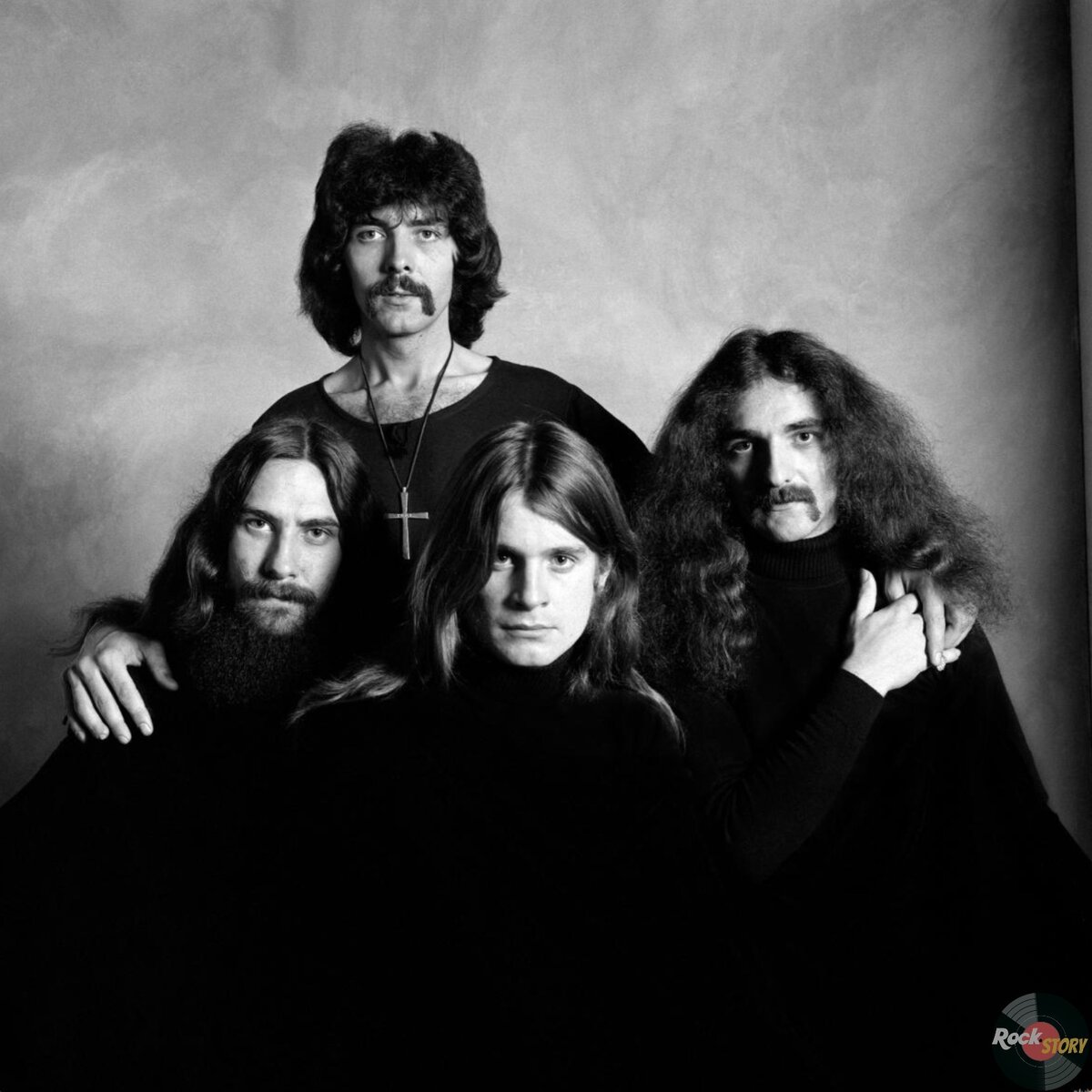 На фотографии участники Black Sabbath
