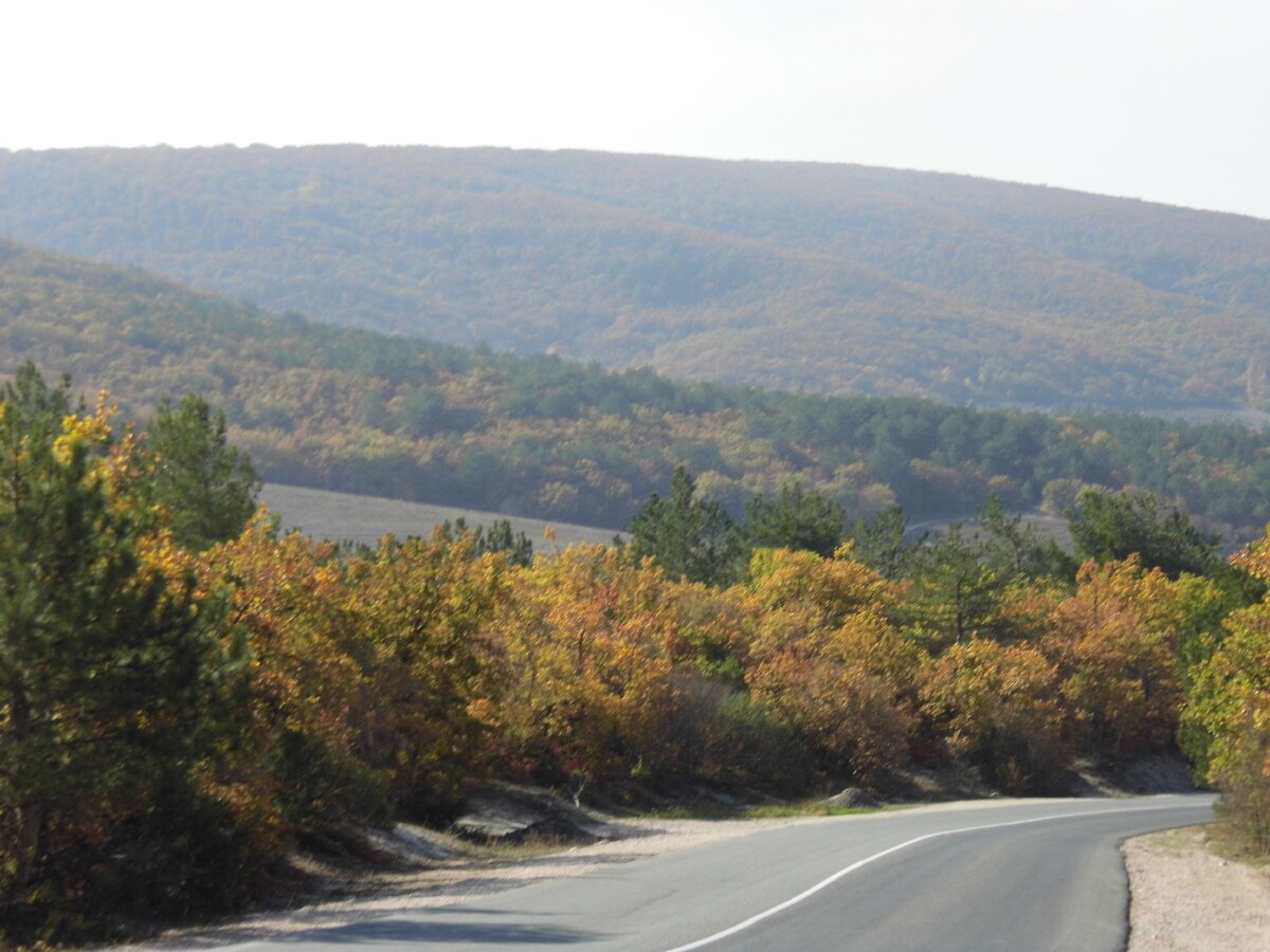       Дорога, ведущая от Танкового до трассы  Севастополь-Ялта полностью отреставрирована за последние годы. 