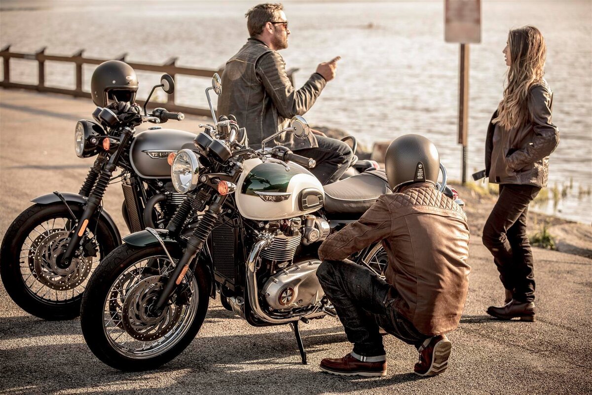 Triumph Bonneville Belstaff