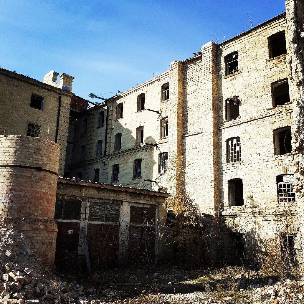 Заброшенные здания в Электрогорске