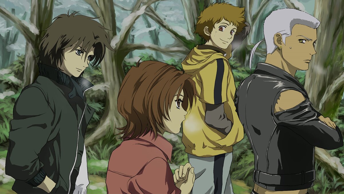 Согласно древней легенде, незадолго до Конца Света появится Рай, и только волки будут знать, как его найти. Несмотря на то, что последнего живого волка видели около 200 лет назад, они по-прежнему существуют, научившись принимать человеческий облик. Киба, раненый белый волк-одиночка, отправляется в город Фриз, почуяв запах лунного цветка, являющегося ключом от Рая. Там он сталкивается с Цумэ, Хигэ и Тобоэ — другими волками, которые, как и он, пришли в город по запаху цветка. Но в городе волки встречают Квента Яйдена, бывшего шэрифа Кириоса, и его собаку Блю, одержимых охотой на волков. Находящуюся без сознания Чезу, Деву Цветка, которой суждено привести волков в рай, изучает в лаборатории Шер Дегрэ. Почувствовав волчью кровь, Чеза просыпается, но когда волки проникают в лабораторию, девушку похищает Лорд Дарсия Третий, чьи люди и создали Чезу.