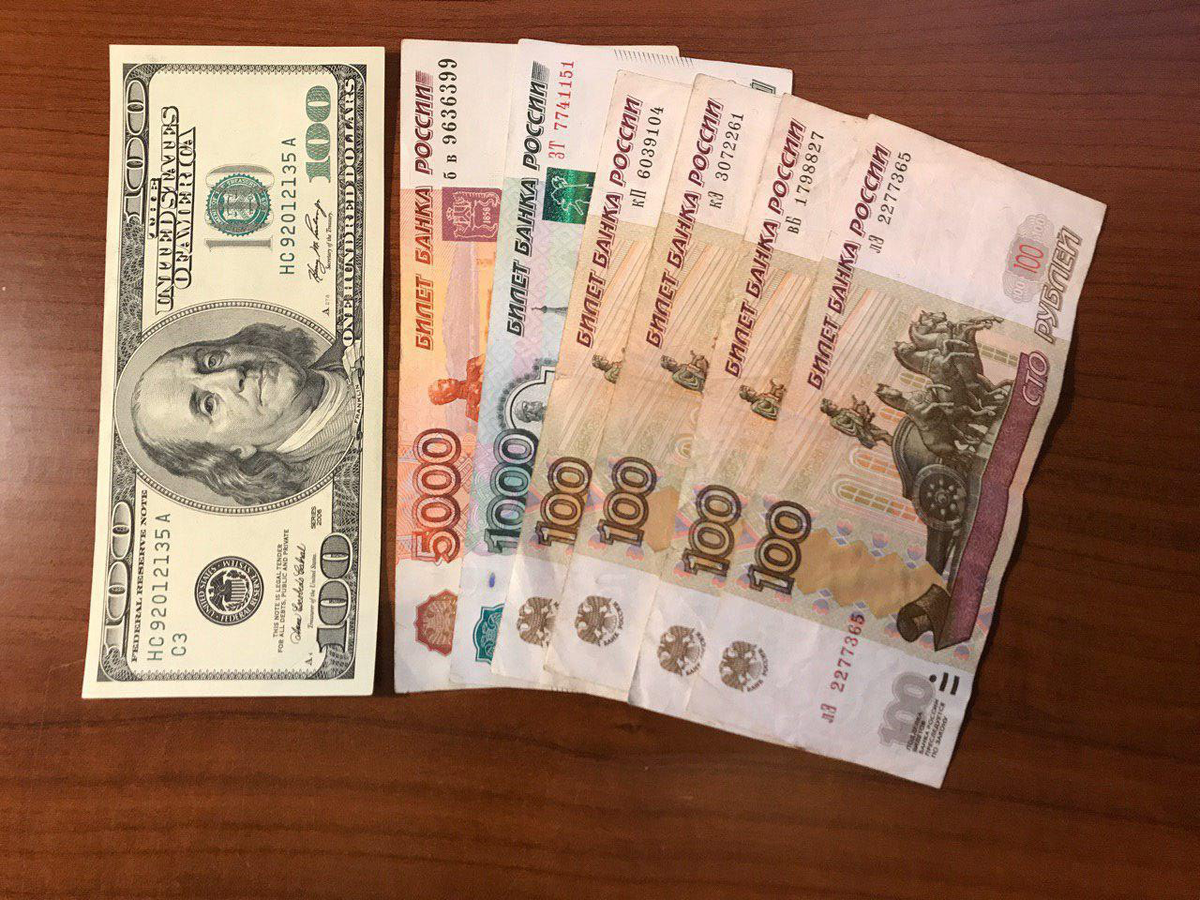 Курс доллара на сегодня.