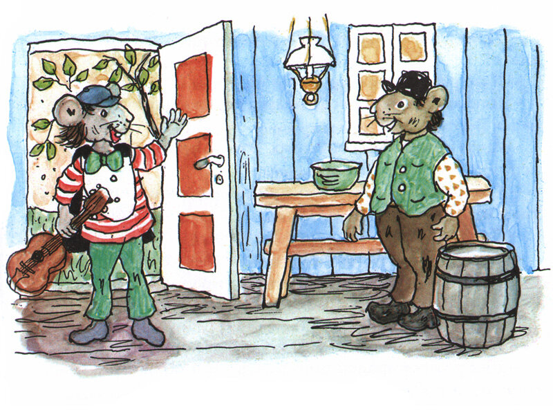 Иллюстрация из книги «Вертихвост, или Полная песен, пряников, похищений и подвигов жизнь Пригорка-сорок-норок»