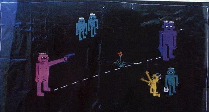 картина работы Виктора Цоя