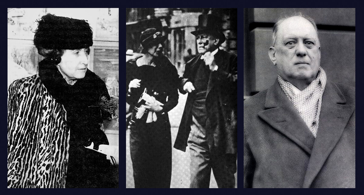 Фрида Харрис и Алистер Кроули.