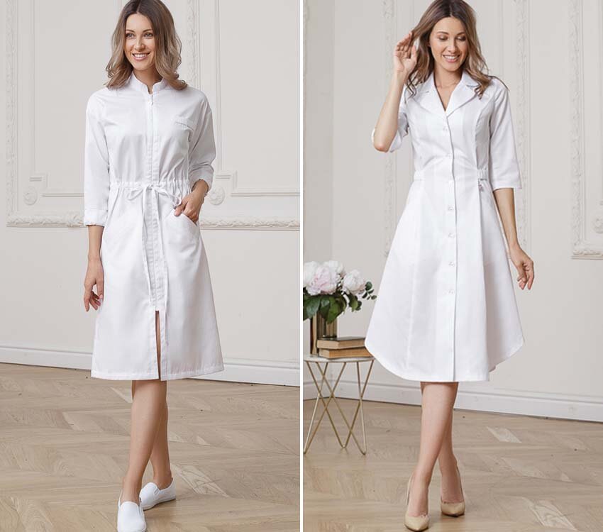 Виды халатов