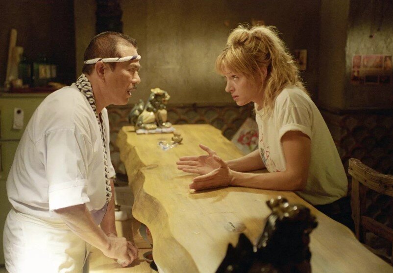 Кадр из фильма "Убить Билла"