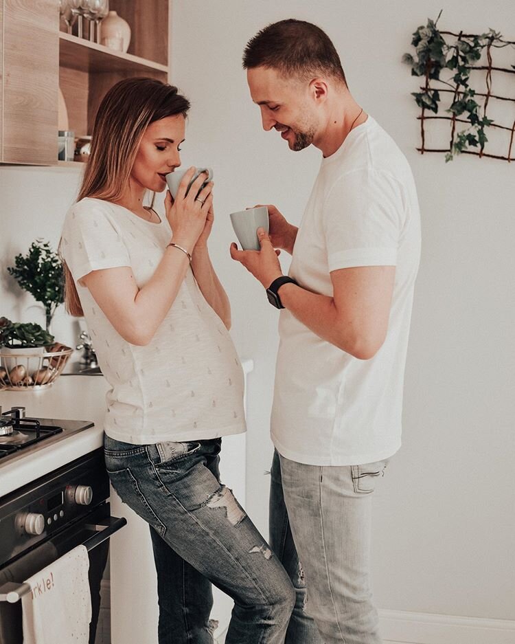 Тоня с мужем 