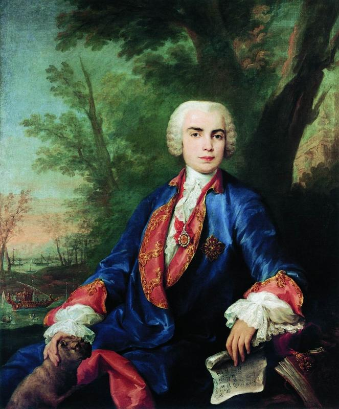 Портрет КАрло Броски, Якопо Амигони, 1752 г.