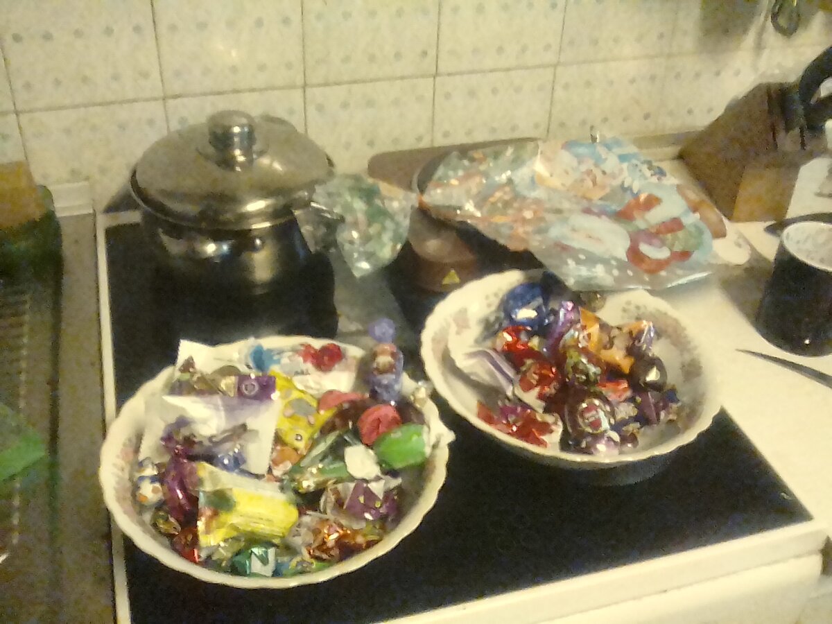 Вот так заняло две тарелки