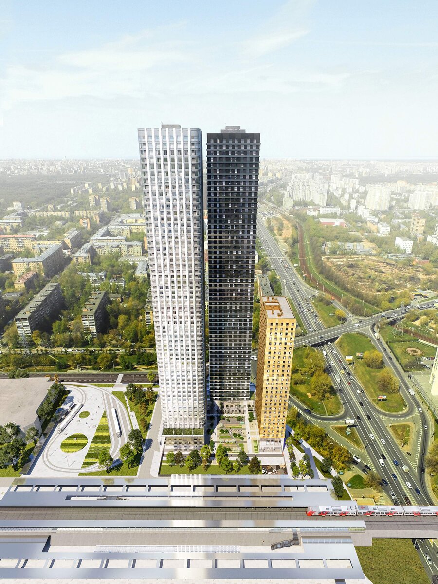 ЖК D1, Москва, Дмитровское шоссе 1. Фото из открытых источников Яндекс. картинки