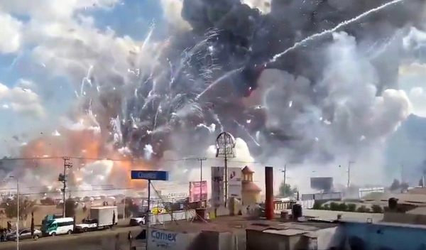 Рынок во время взрывов