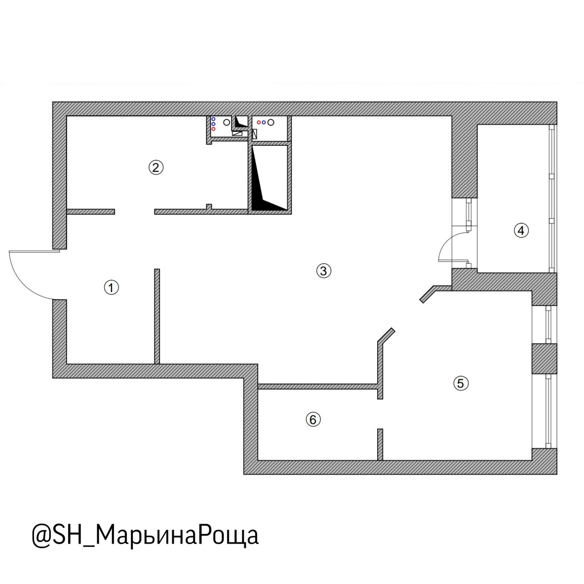 Проект перепланировки