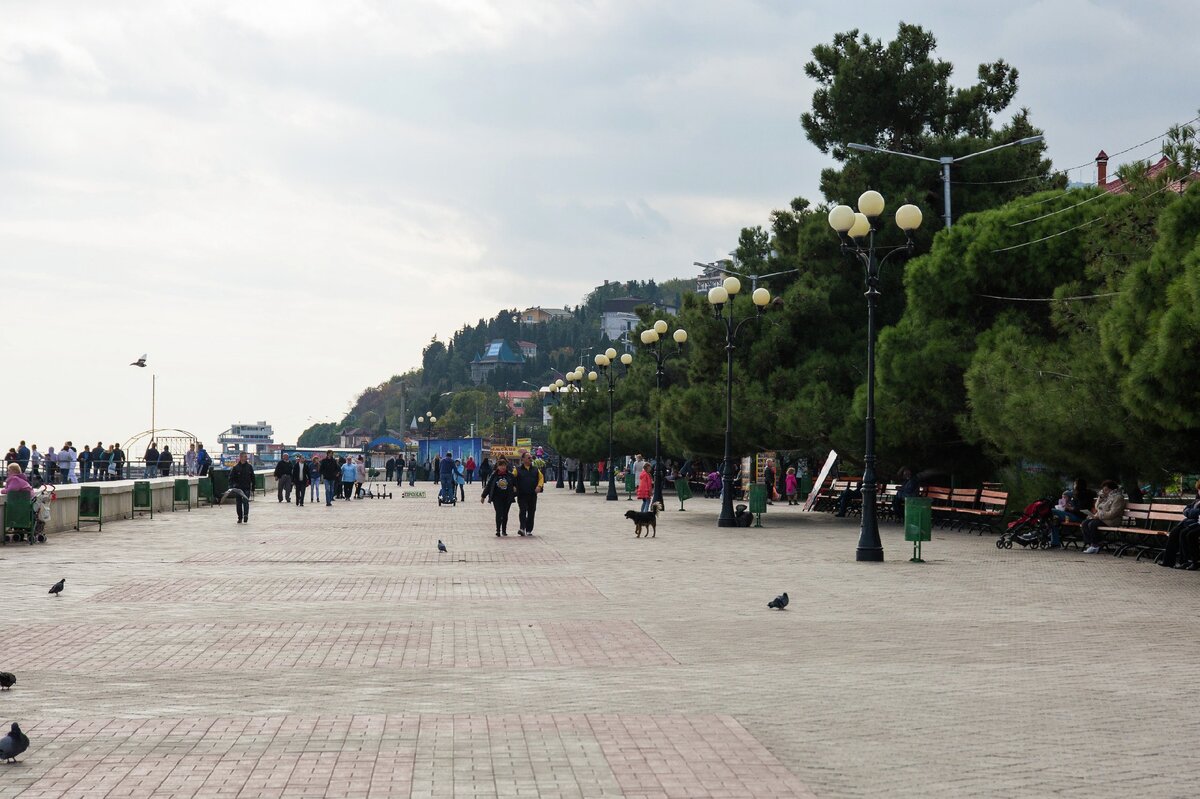 Набережная Алушты 