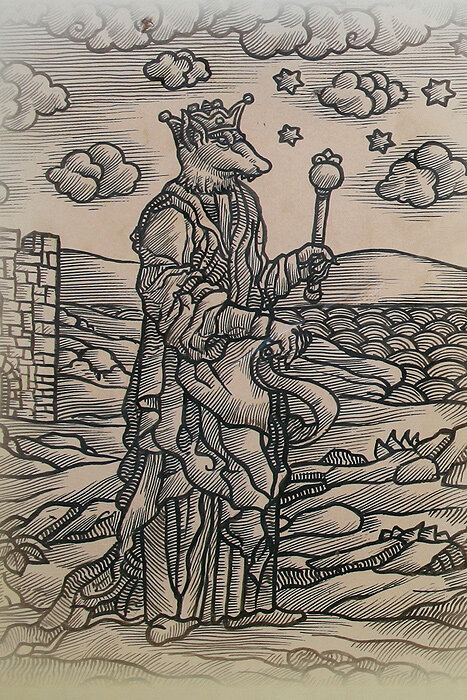 «У нашего короля пёсья голова»