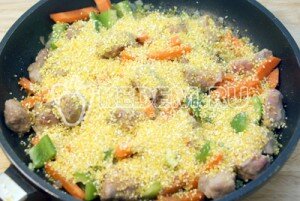 Крем-суп из кукурузной крупы и курицы - рецепт пошагово с фото