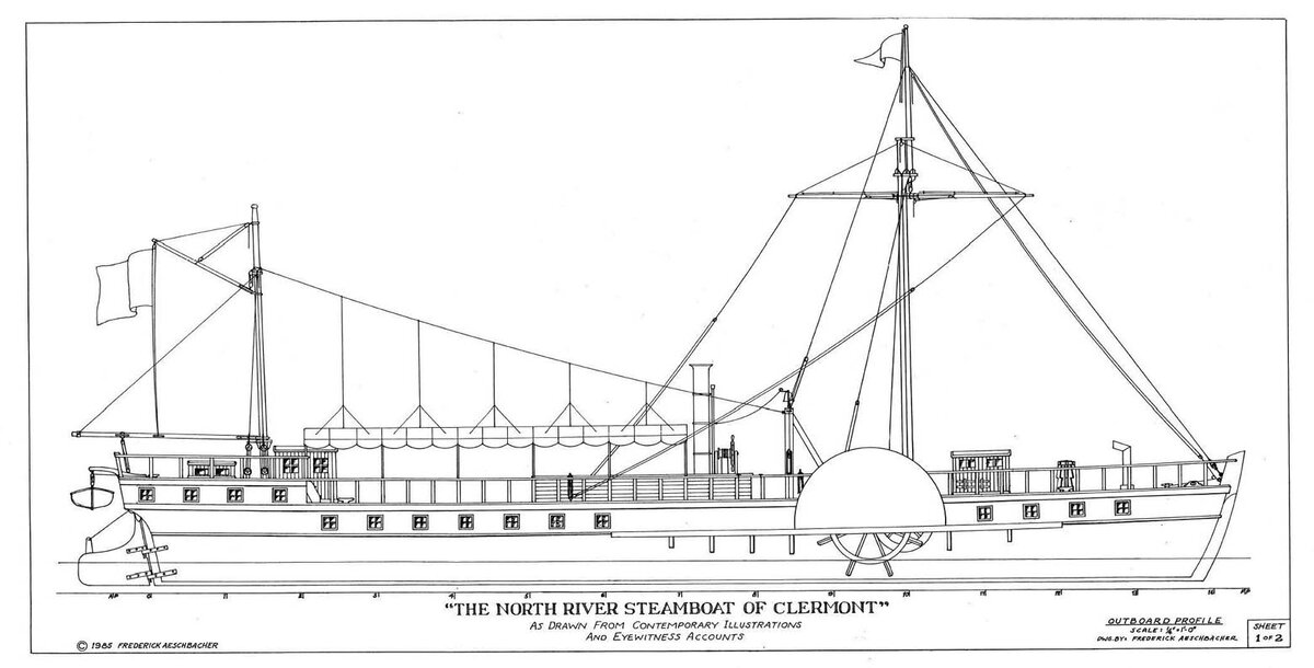 Паром чертеж. Колесный пароход Клермонт. Чертежи колесных пароходов 19 века. Чертежи колесных пароходов Миссисипи. Чертеж пароход Клермонт.