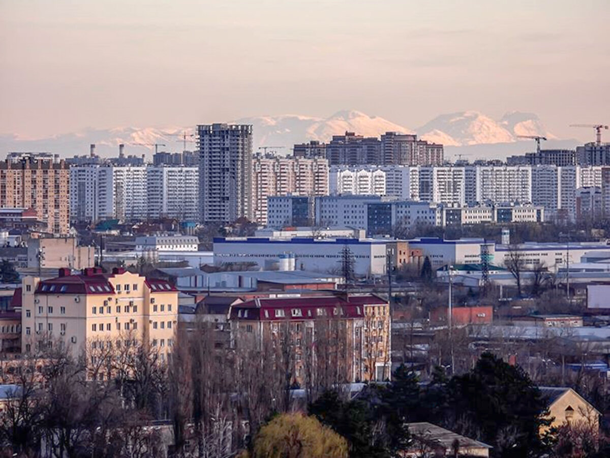 Какие горы видно из краснодара фото с описанием