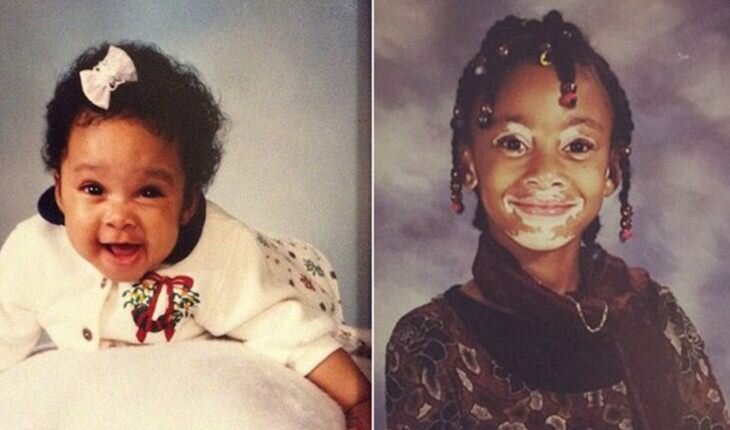 Винни Харлоу в детстве - фото из открытых источников