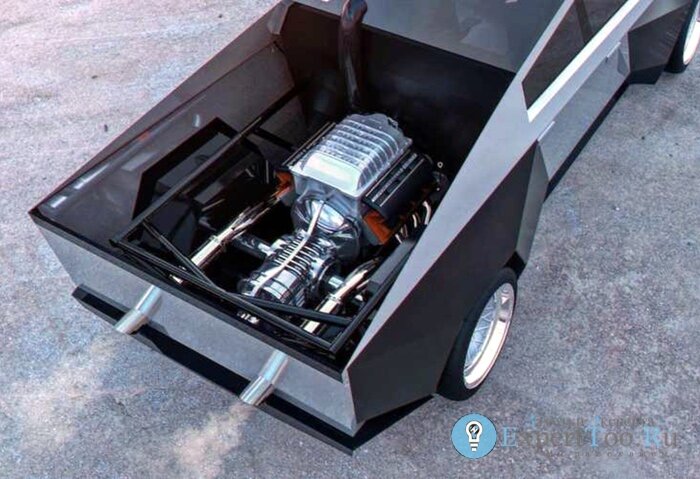 Все Cybertrucks Tesla имеют регулируемую пневматическую подвеску