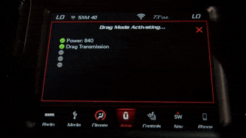 Интерфейс переключения режимов авто