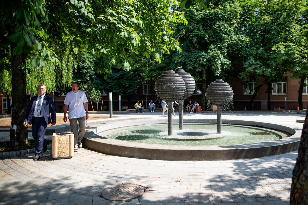 Сквер по ул. Свердлова, г. Минск 