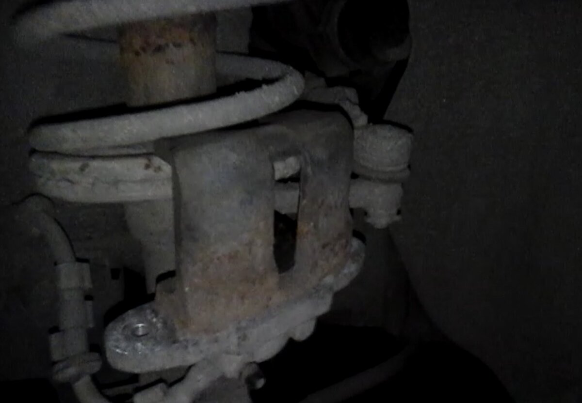 Подвесил суппорт таким образом