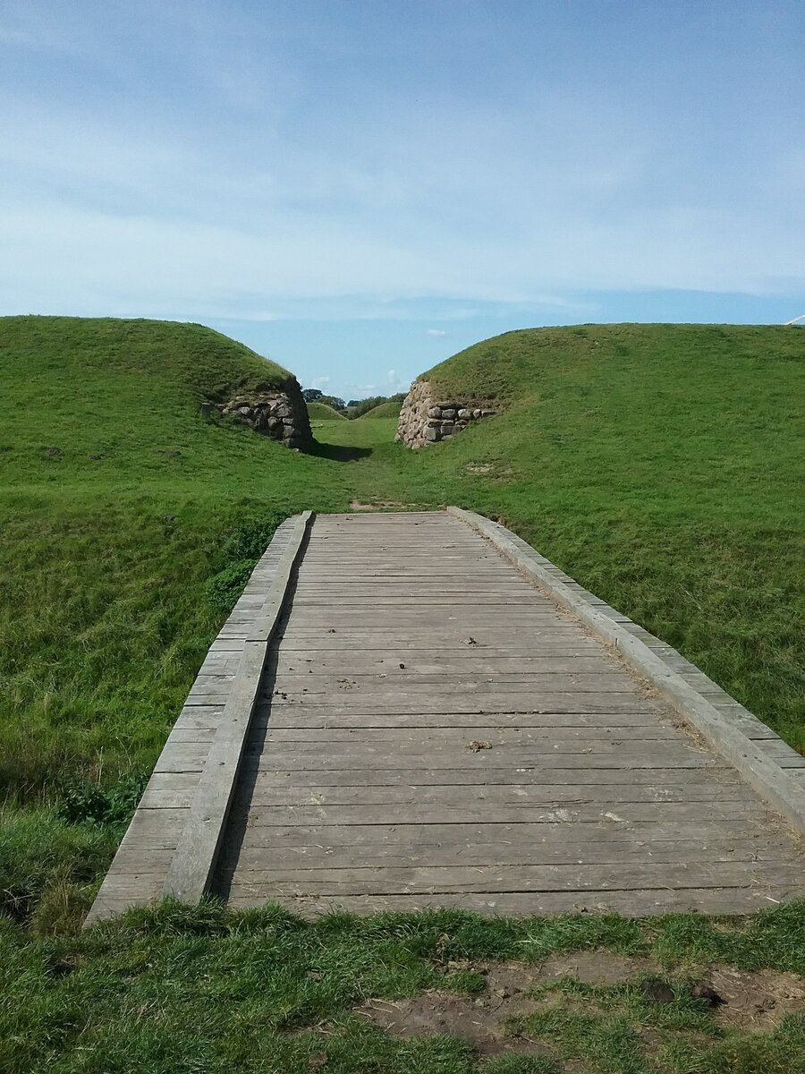 Leading to the fortress