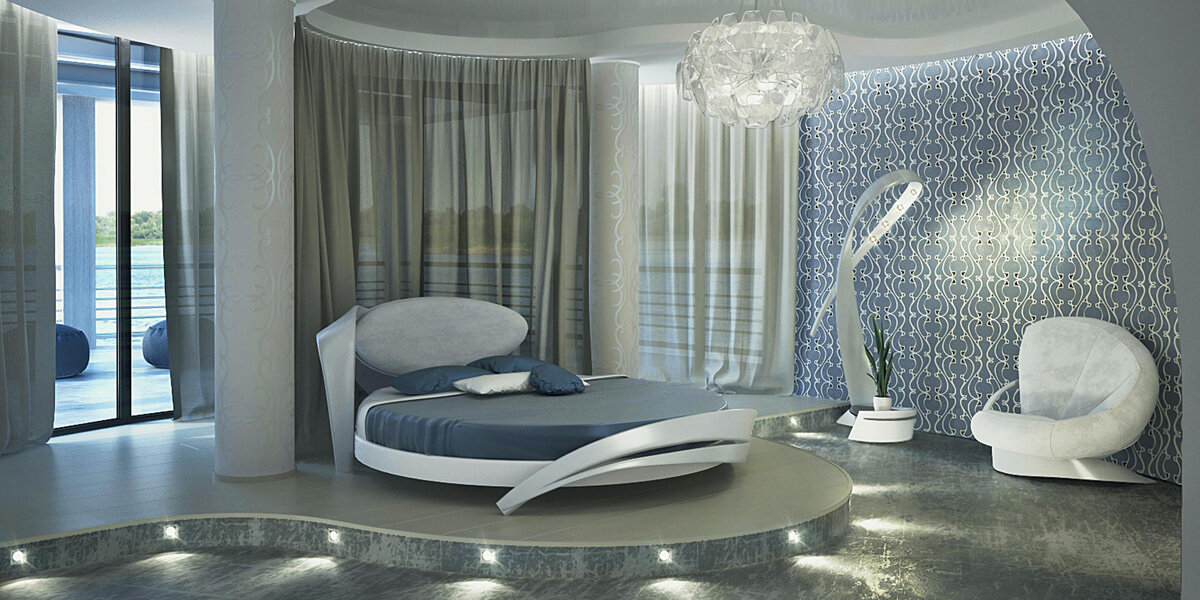 Спальня в стиле модерн