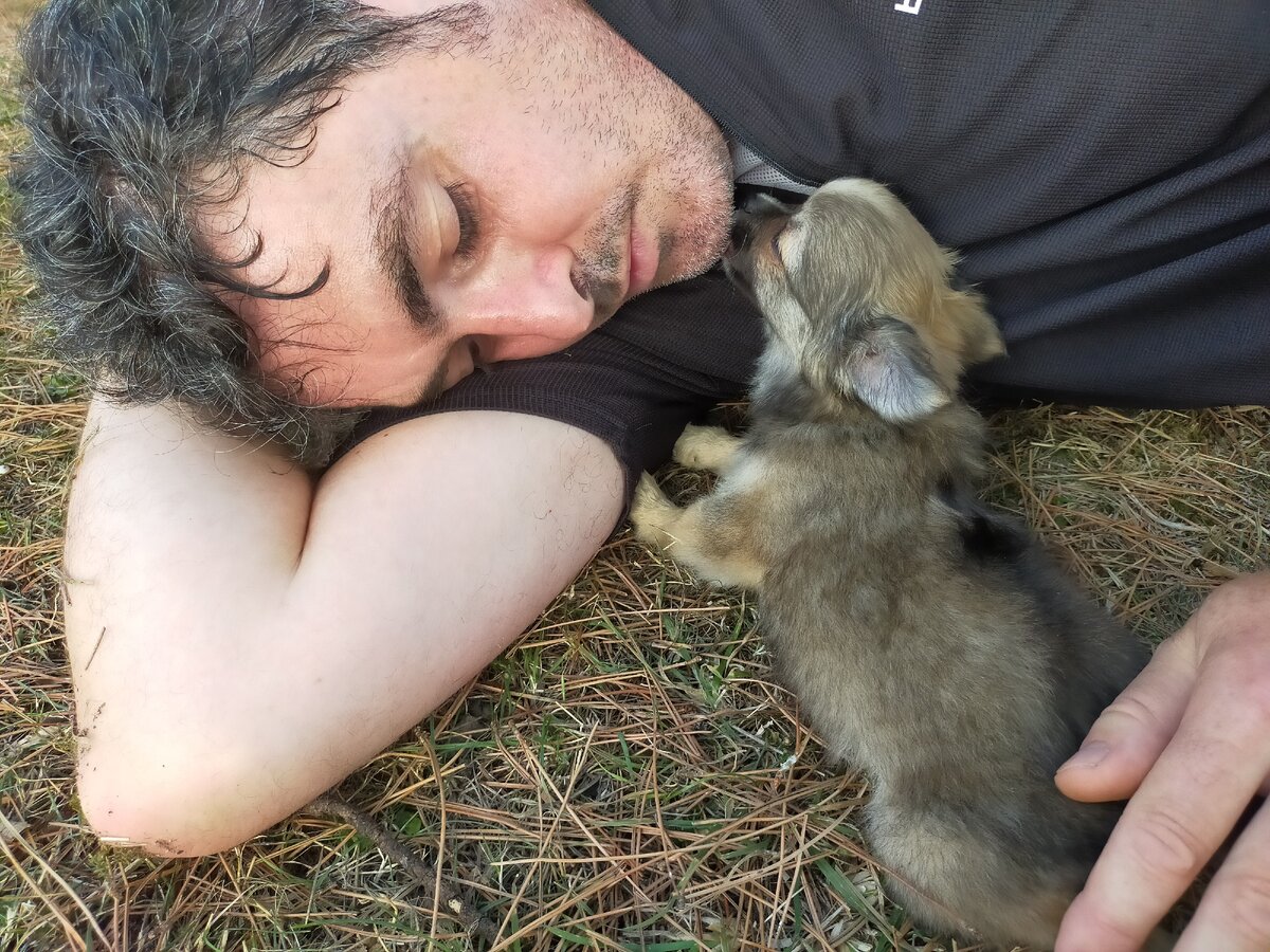 Люся обожает поцелуйчики с Доми)))