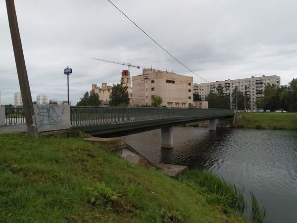 Мост через реку "Новая". Фото автора.