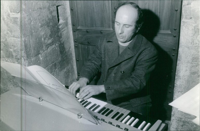 Марчелло Джомбини за работой.