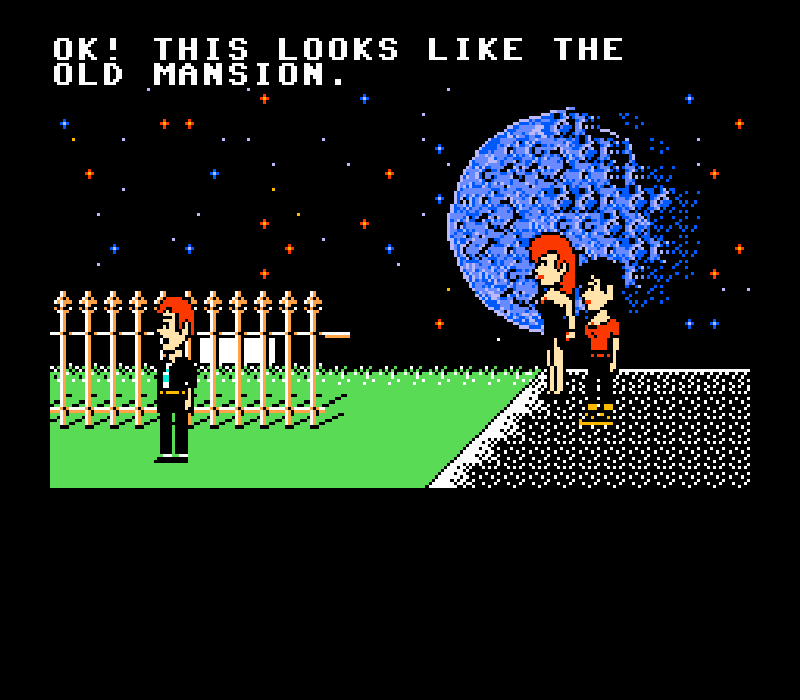 MANIAC MANSION Nes версия